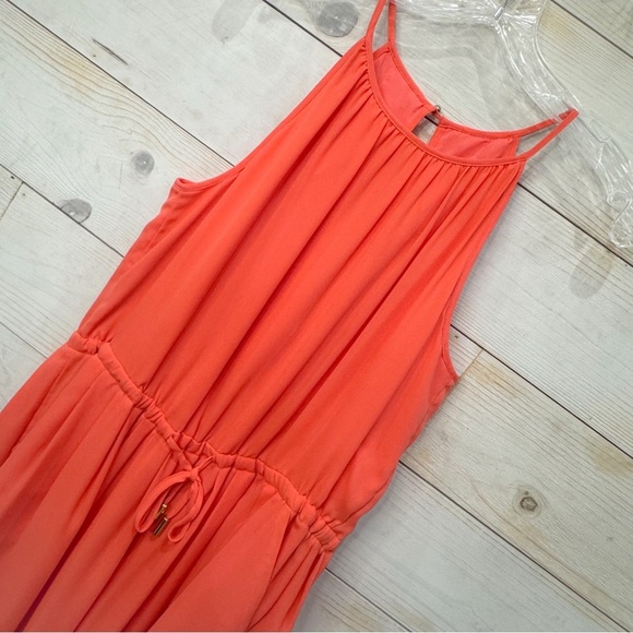 Banana republic cinched waist cutout back blouson dress ❤️ - Picture 3 of 6